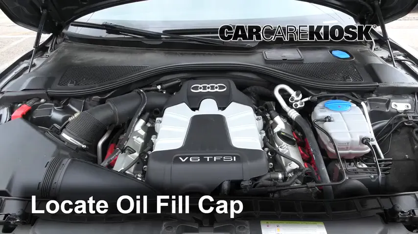 2014 Audi A7 Quattro 3.0L V6 Supercharged Oil